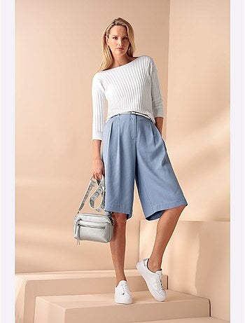 Pull En Tricot Fin Petites Pierres Brillantes Fantaisie - Taille Standard - Helline
