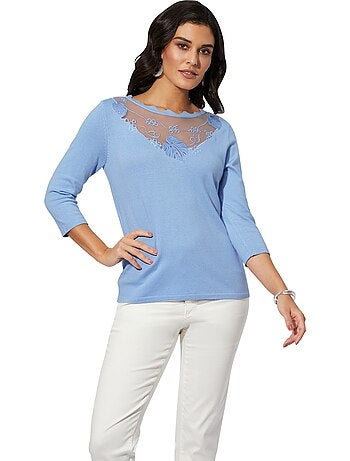 Pull En Tricot Fin Très Agréable à Porter - Taille Standard - helline