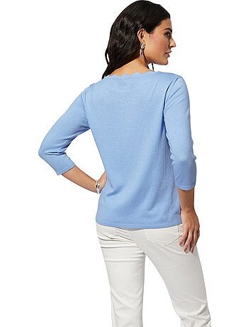 Pull En Tricot Fin Très Agréable à Porter - Taille Standard - helline
