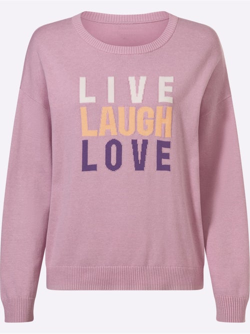 Pull En Tricot Fin Tricot Jacquard élégant - Taille Standard - helline - Kiabi