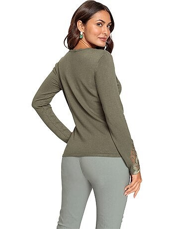 Pull En Tricot Fin Viscose - Taille Standard - Witt