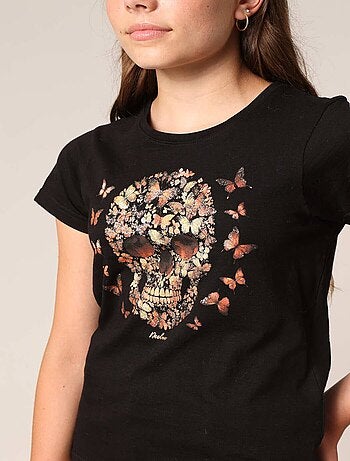 Pull en tricot imprimé léopard pour fille
'Deeluxe'