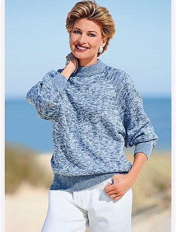 Pull en tricot manches raglan - taille standard - witt