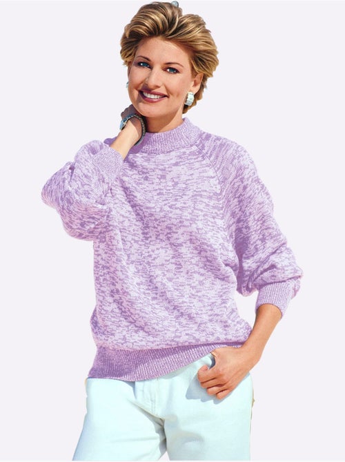 Pull en tricot manches raglan - taille standard - witt - Kiabi Pull en tricot manches raglan - taille standard - witt - Kiabi
