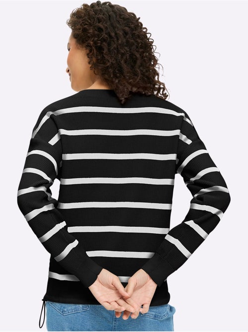 Pull En Tricot Pur Coton - Taille Standard - Helline - Kiabi Pull En Tricot Pur Coton - Taille Standard - Helline - Kiabi