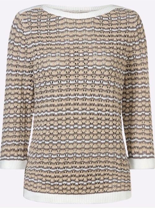 Pull En Tricot Qualité Coton - Taille Standard - Witt - Kiabi