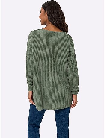 Pull En Tricot Qualité Douce Et Raffinée - Taille Standard - Helline