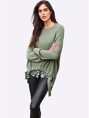 Pull En Tricot Qualité Douce Et Raffinée - Taille Standard - Helline