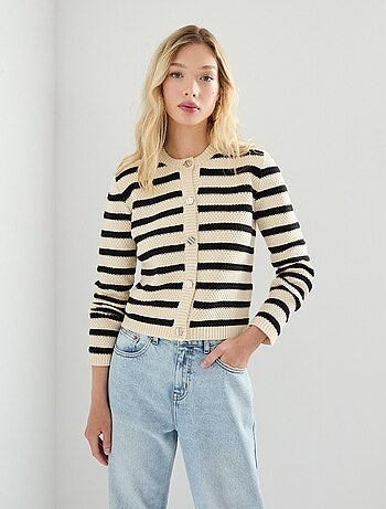 Pull en tricot rayée, MO Fashion