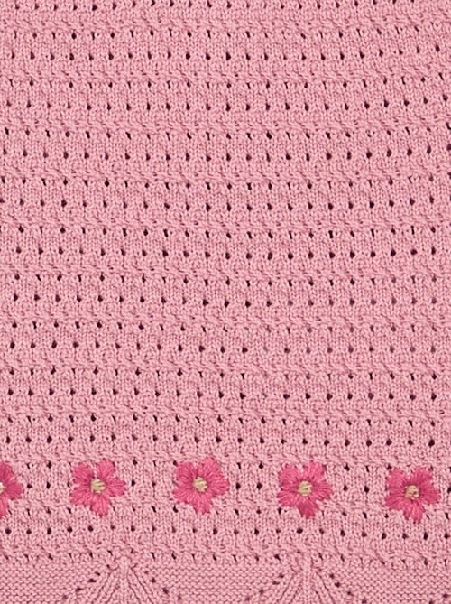 Pull en tricot sans manches - Kiabi
