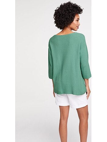 Pull En Tricot Superbe Tricot - Taille Standard - helline