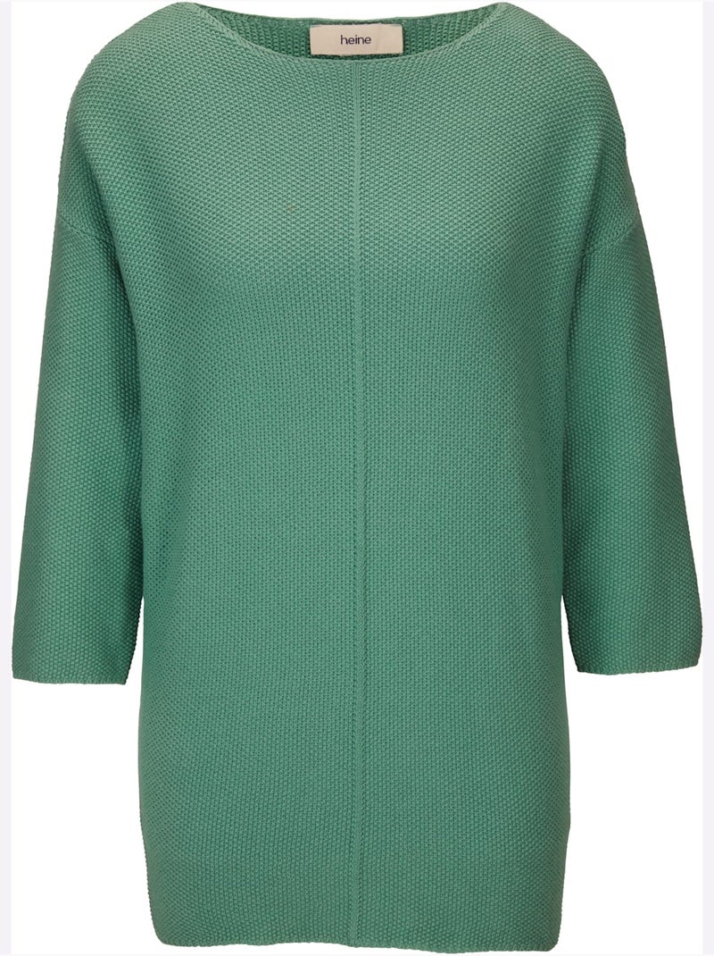 Pull En Tricot Superbe Tricot - Taille Standard - Helline Vert tilleul - Kiabi