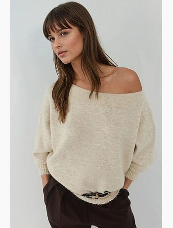 Pull en tricot texturé sans bretelles hiccup