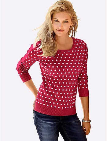 Pull En Tricot Tricot Jacquard De Qualité - Taille Standard - Witt