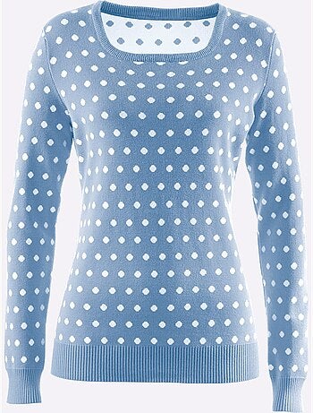 Pull En Tricot Tricot Jacquard De Qualité - Taille Standard - Witt