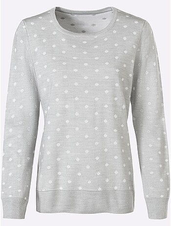 Pull En Tricot Tricot Jacquard De Qualité - Taille Standard - Witt