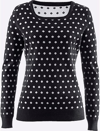 Pull En Tricot Tricot Jacquard De Qualité - Taille Standard - Witt