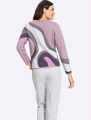 Pull En Tricot Tricot Jacquard De Qualité - Taille Standard - Witt