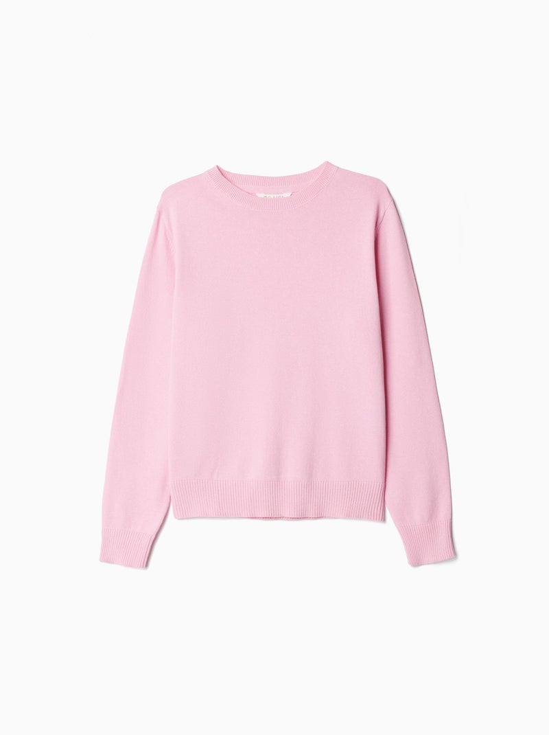 Pull en tricot Violet - Kiabi
