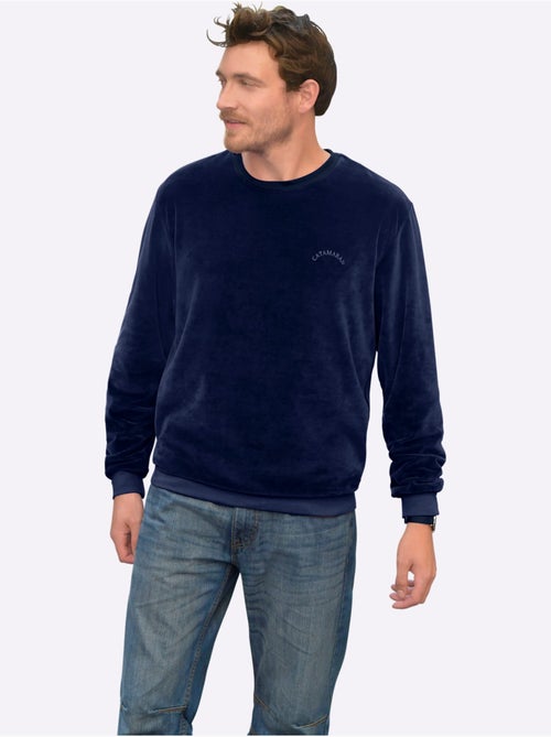 Pull en velours ras qualité velours ras doux - taille standard - witt - Kiabi Pull en velours ras qualité velours ras doux - taille standard - witt - Kiabi