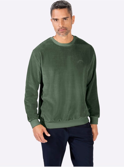 Pull en velours ras qualité velours ras doux - taille standard - witt - Kiabi Pull en velours ras qualité velours ras doux - taille standard - witt - Kiabi