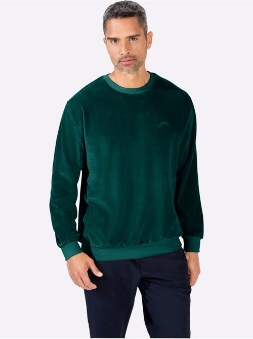 Pull en velours ras qualité velours ras doux - taille standard - witt - Kiabi Pull en velours ras qualité velours ras doux - taille standard - witt - Kiabi