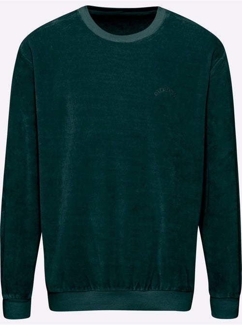 Pull en velours ras qualité velours ras doux - taille standard - witt - Kiabi Pull en velours ras qualité velours ras doux - taille standard - witt - Kiabi