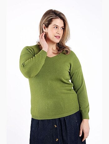 Pull en viscose uni PAPRIKA