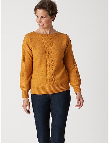 Pull encolure bateau torsadé - DAXON