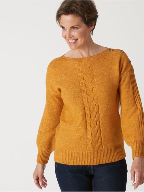Pull encolure bateau torsadé - DAXON - Kiabi