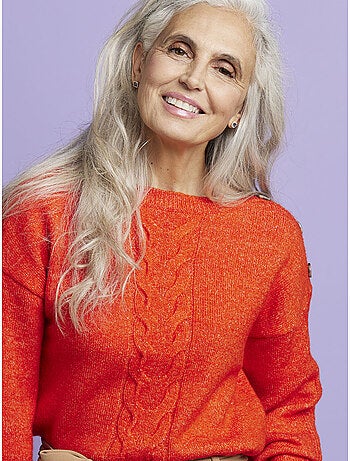 Pull encolure bateau torsadé - DAXON