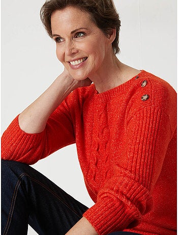 Pull encolure bateau torsadé - DAXON