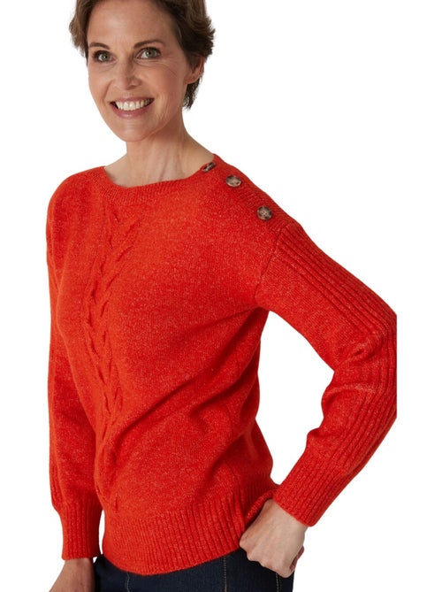 Pull encolure bateau torsadé - DAXON - Kiabi