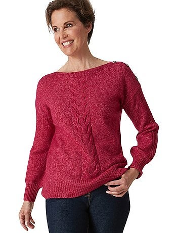 Pull encolure bateau torsadé - DAXON