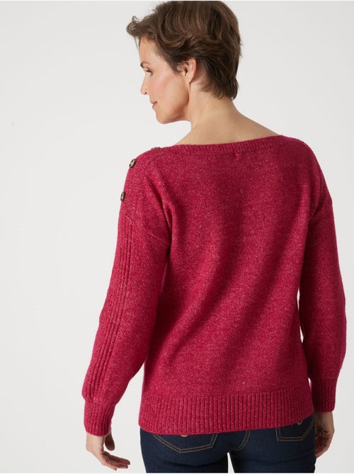 Pull encolure bateau torsadé - DAXON - Kiabi