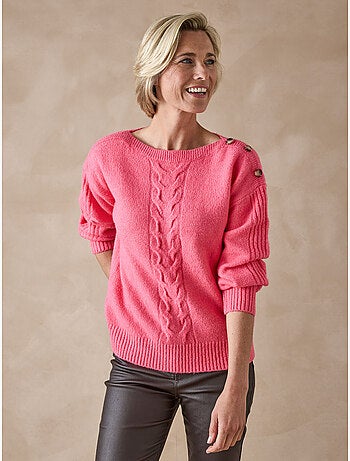 Pull encolure bateau torsadé - DAXON