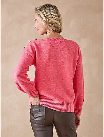 Pull encolure bateau torsadé - DAXON