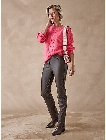 Pull encolure bateau torsadé - DAXON