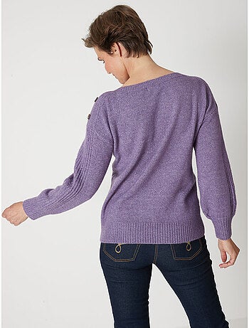 Pull encolure bateau torsadé - DAXON