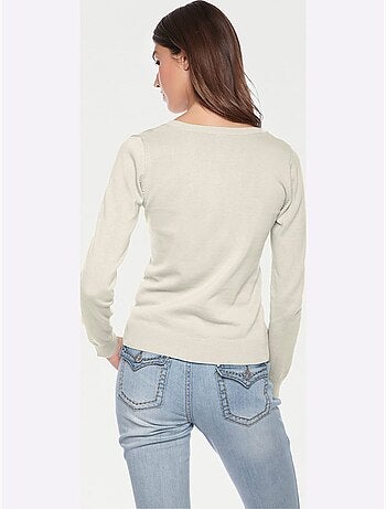 Pull Encolure Ronde - Taille Standard - Helline