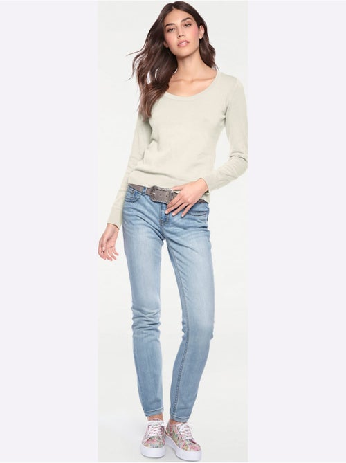 Pull Encolure Ronde - Taille Standard - Helline - Kiabi