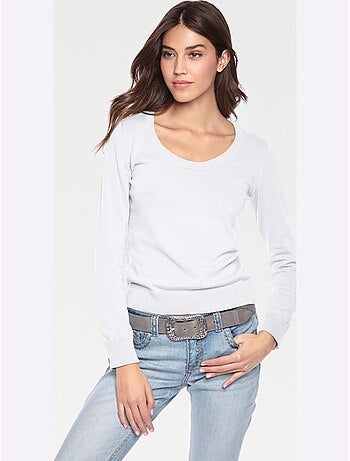 Pull Encolure Ronde - Taille Standard - Helline