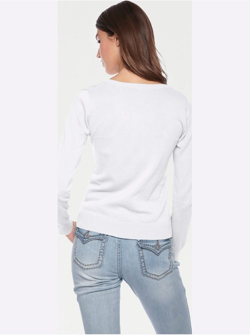 Pull Encolure Ronde - Taille Standard - Helline - Kiabi