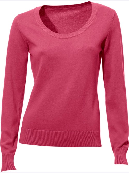 Pull Encolure Ronde - Taille Standard - Helline - Kiabi Pull Encolure Ronde - Taille Standard - Helline - Kiabi