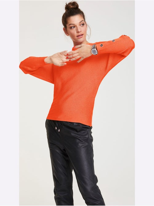 Pull Encolure Ronde - Taille Standard - Helline - Kiabi Pull Encolure Ronde - Taille Standard - Helline - Kiabi