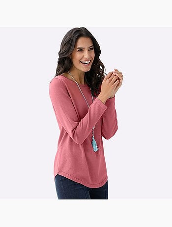 Pull encolure ronde 100% coton pima - taille standard - witt