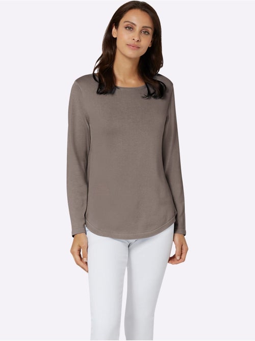 Pull encolure ronde 100% coton pima - taille standard - witt - Kiabi Pull encolure ronde 100% coton pima - taille standard - witt - Kiabi