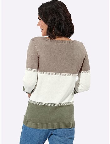Pull Encolure Ronde 50% Coton - Taille Standard - Witt