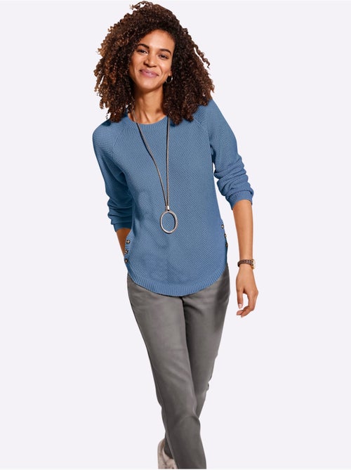 Pull Encolure Ronde 50% Coton - Taille Standard - Witt - Kiabi Pull Encolure Ronde 50% Coton - Taille Standard - Witt - Kiabi