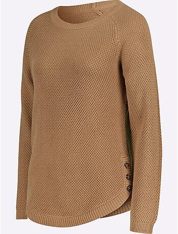 Pull Encolure Ronde 50% Coton - Taille Standard - Witt
